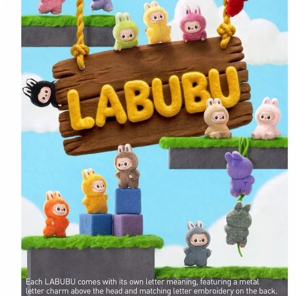 THE MONSTERS Pin for Love Series Labubu “L” - Picture 9 of 9